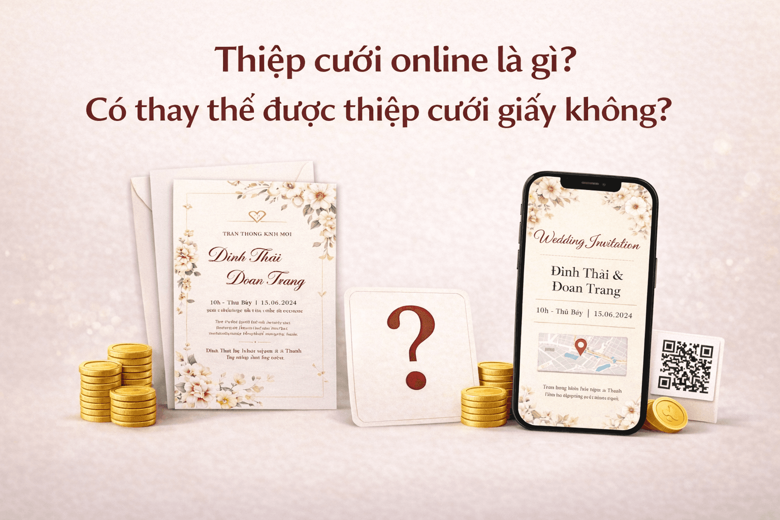 Thiệp cưới online là gì? Có thay thế được thiệp cưới giấy không?